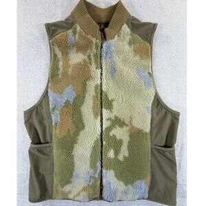 Lululemon Women's Large Tan Lab Fleece Ripstop Full Zip Casual Running Vest